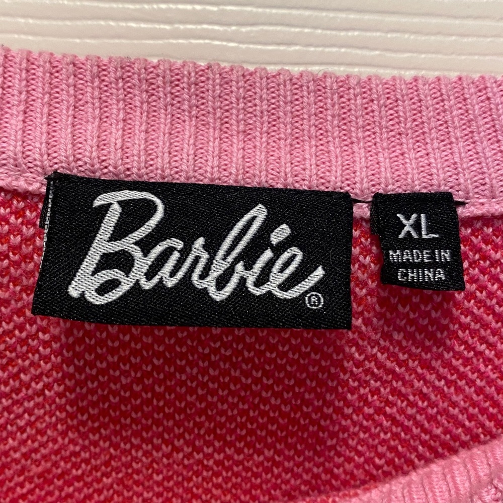 Barbie Crew Neck Sweater EUC - Picture 4 of 5